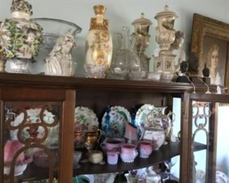 Peachblow, Coralene glass, Lotusware, Chelsea