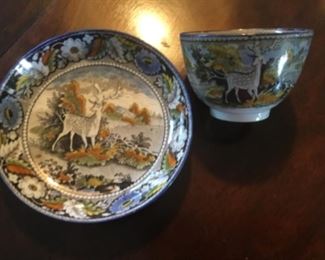 Salodianware cup and saucer