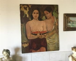 Gauguin copy oil painting