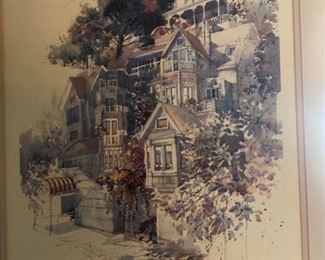 048 Casa Madrona Hotel Framed Print 