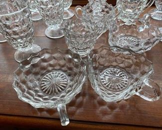 056 Fostoria Water Glasses and More 