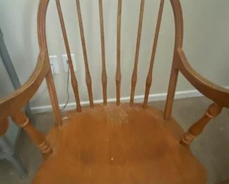 070 Wooden Rocking Chair 