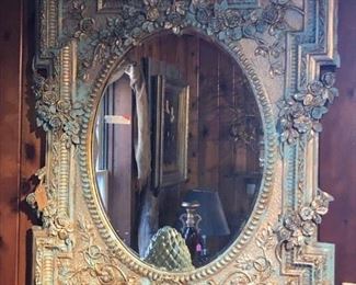 French Provincial Style Mirror, $410.00