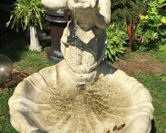 Fiberglass Fountain, Neptune $1320.00