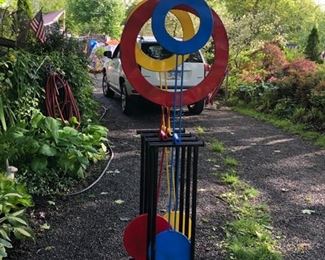 Kinetic Sculpture, Steel, Very Unique Piece of Art! $950.00