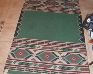 4' X 5' geometric rug