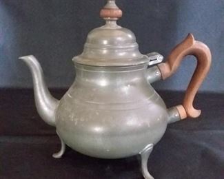 1950s Stieff Pewter Tea Pot