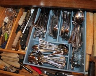 Wallace silverplate flatware