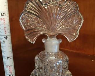 Lot 9 Vintage Perfume Bottle Ground Stopper $25