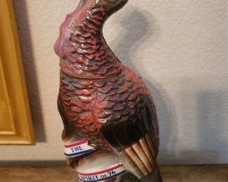 Lot 18 1976 Wild Turkey Decanter (Broken Cork) $15