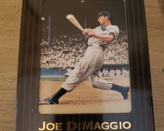 Lot 39 Pinnacle Joe DiMaggio 30 Card Set $15