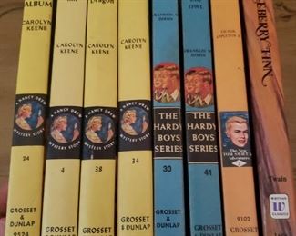 Lot 41 Lot of 8 Old Children's Books Nancey Dre- Hardy Boys $10 All