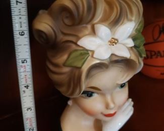 Lot 44 Rare Inarco Head Vase $75