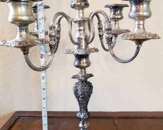Lot 49 Beautiful Large Candelabra $30