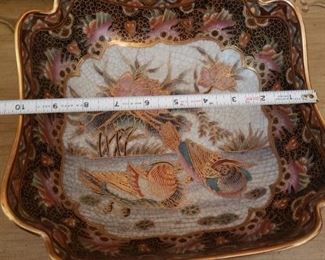 Lot 55 Japanese Probably Satsuma Enamel Painted Bowl $25