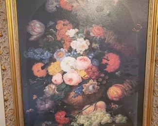 Lot 77 Beautiful Still Life Oil Painting $300 Size next page
