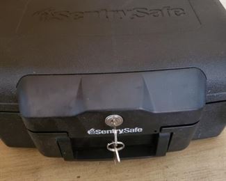 Lot 90 Sentry Safe Gun Safe with keys $35