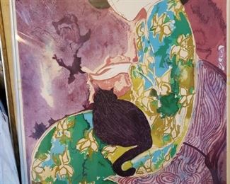 Lot 104 Nice Linda Kinff Print About 24x18