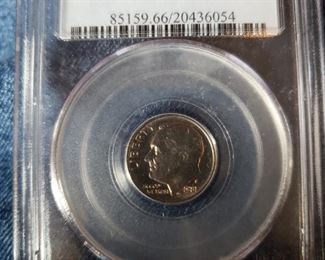 Lot 131 Collectible Graded Coin $20