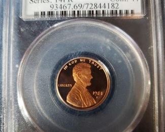 #134 Rare Graded Penny $100