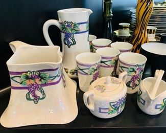 Art Deco Hand Painted French Limoges