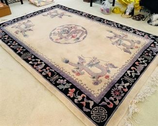 Chinese Style Aubusson Rug