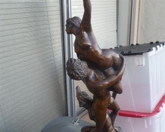 Bronze "the Rape of Sabine"