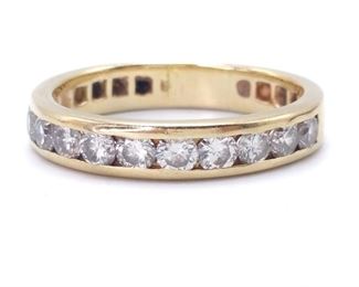 Beautiful Diamond Estate Ring in 14k Yellow Gold