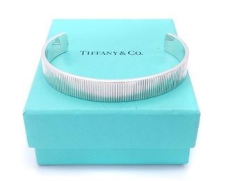 Tiffany & Co Bangle in Sterling Silver; Box Included - $450