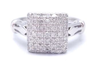 Ladies .60++ Carat Diamond Estate Ring
