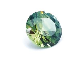 .78 Carat Natural Color Changing Sapphire; Round Cut