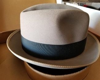 Vintage Adam's mens hat in original boxes