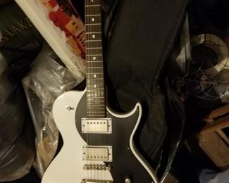 Luna "Neo" electric guitar. ( also available, clarinet, trumpet, autoharp.