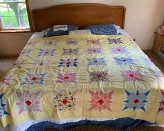 #119.        $25
King size Quilt-just the top. 