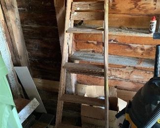 O-18.         $15
Wooden 5’ step stool 