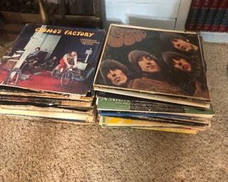 Vintage vinyl LP records. Groove to the Beatles and more 