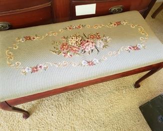Needlepoint Bench 
