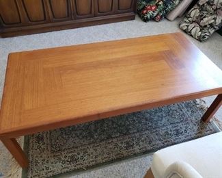 Danish Modern Teak Coffee Table 