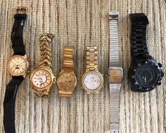 including Seiko watch