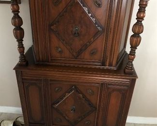 Beautiful antique cabinet, buffet & tables and chairs