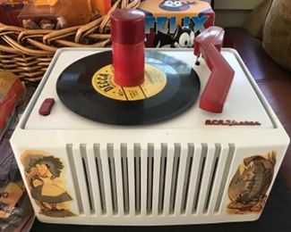 RCA Victor Disney children's record Player...Alice in wonderland 45 RPM $50.00