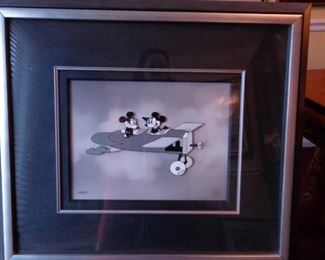 Plane Crazy .....Original Cel Art  With Cert $500
