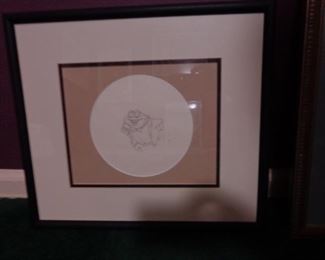 Original Mr Toad,  Production Drawing with cert... 450