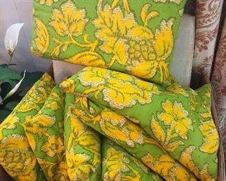 Vintage Outdoor duck cloth fabric Pillows 