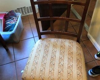 ONE OF FOUR KITCHEN CHAIRS