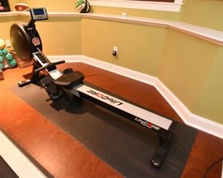 ITEM 44: Like-New Lifecore R100 Rowing Machine  $550