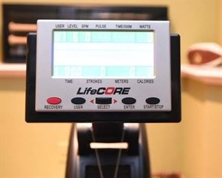 ITEM 44: Like-New Lifecore R100 Rowing Machine  $550