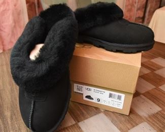 ITEM 99: Uggs Coquette Slippers, Women's Size 9, New in box  $75