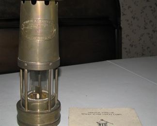 E Thomas and Williams limited Cambrian (miner's) lamp