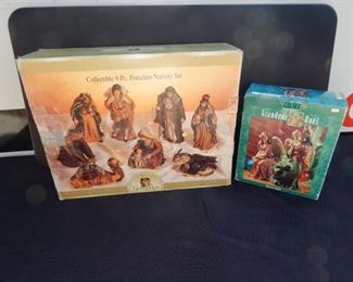 #101 - $20 - (2) Boxed Nativity Sets